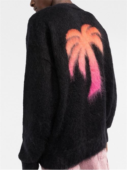 Wool jumper PALM ANGELS | PMHE007F22KNI0021032